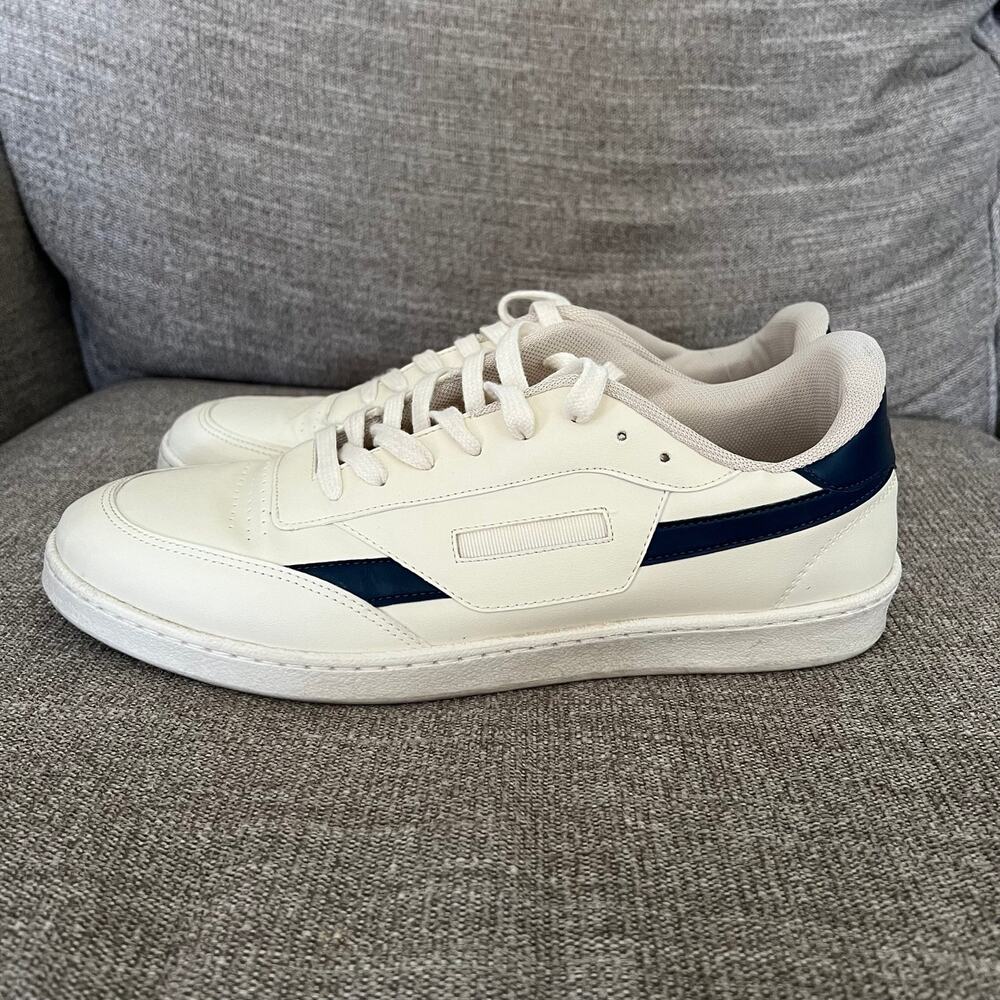 OLIVER CABELL low 1 vegan 481 Cream Sneakers men’s size EU 45 / US 11 - Picture 1 of 12